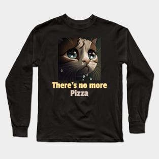 No Pizza Long Sleeve T-Shirt